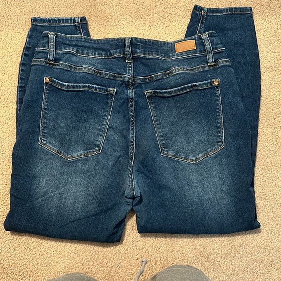 Judy Blue Button Fly non Destroyed Skinny Jean JB8855 - Picture 3 of 4